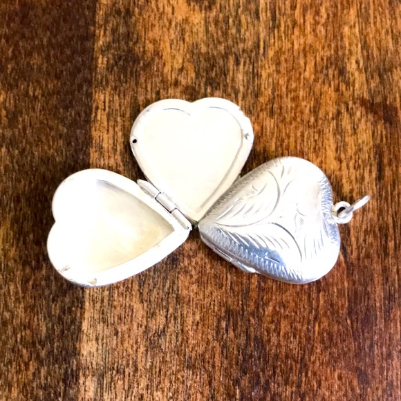 Sterling Silver Locket Pendant - Picture 3 of 5